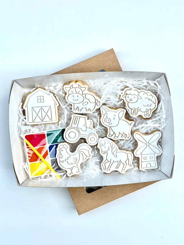 Coffret Animaux de la ferme à colorier