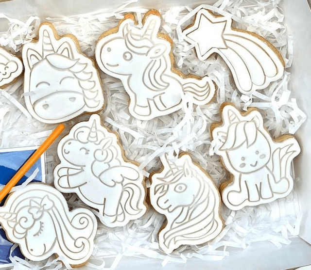 Coffret Licornes à colorier